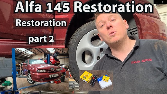 Alfa 145 welding and dashboard done. Kind of. - YouTube