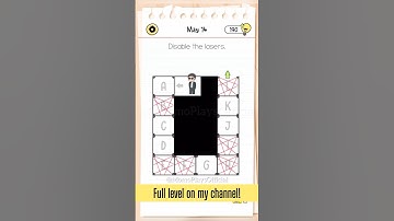 Brain Test All-Star Level May 14 disable the lasers #Shorts #BrainTest #IQBoost