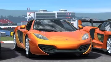 Real Racing 3 / Weekly Time Trial / Silverstone / The International Circuit / McLaren 12C Spider