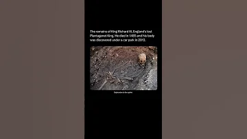 The Remains Of King Richard III History Facts Shorts 