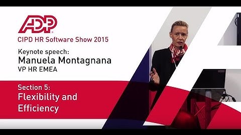 Flexibility and Efficiency