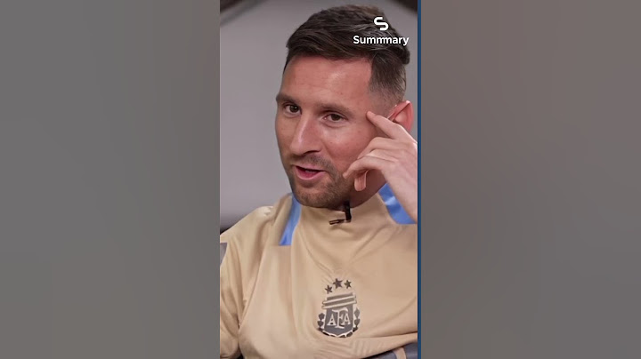 Summary of Lionel Messi's interview entitled:Lionel MESSI con Juan Pablo VARSKY || Clank!...