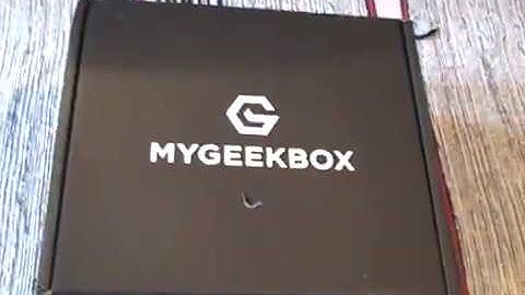 My Geek Box September 2019 Unboxing From Geek Subscription Box