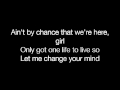 Trey Songz Change Your Mind Lyrics mp3