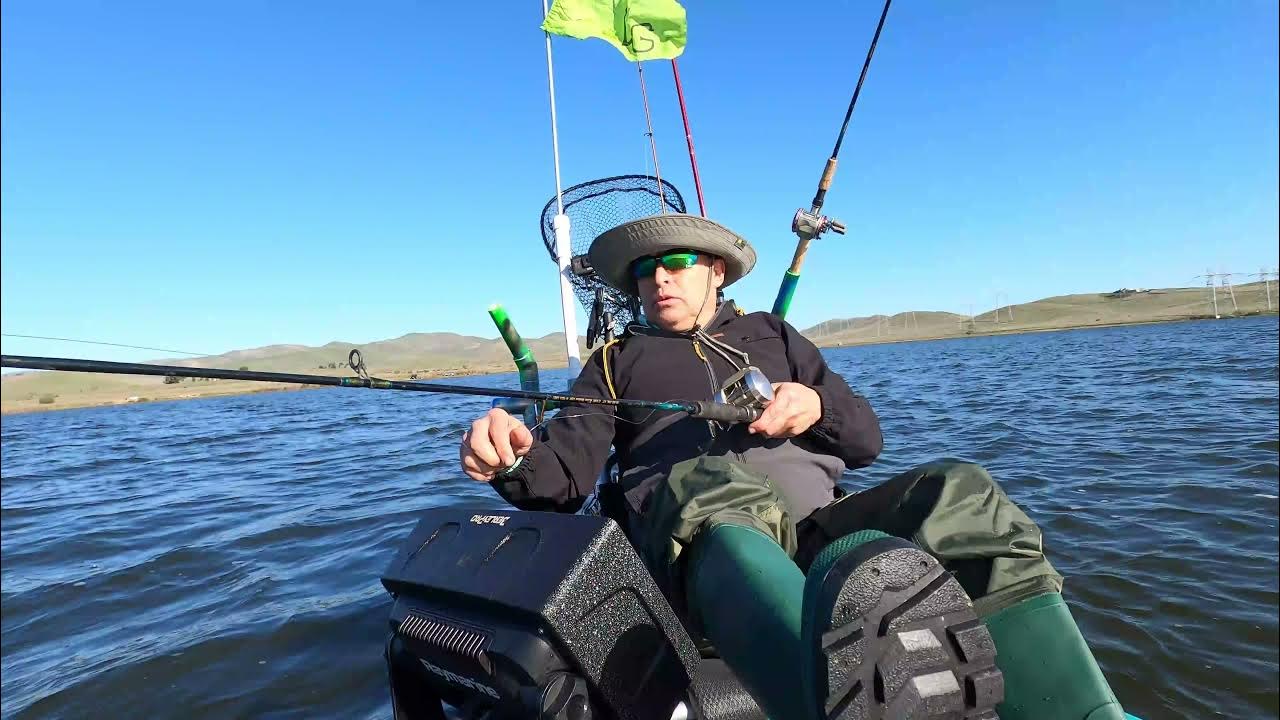 O'Neill forebay 2021/ Striped Bass Fishing/San Luis Reservoir/Kayak