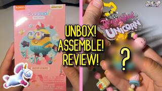 Unboxing & Reviewing Blokees Minions Daadoos Art Series 1 - Fluffy Dreams Phone Charm Surprise Box