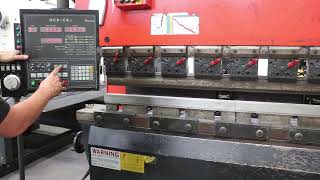 Amada RG-100 110 Ton x 10 Up-Acting Press Brake w/ CNC Backguage