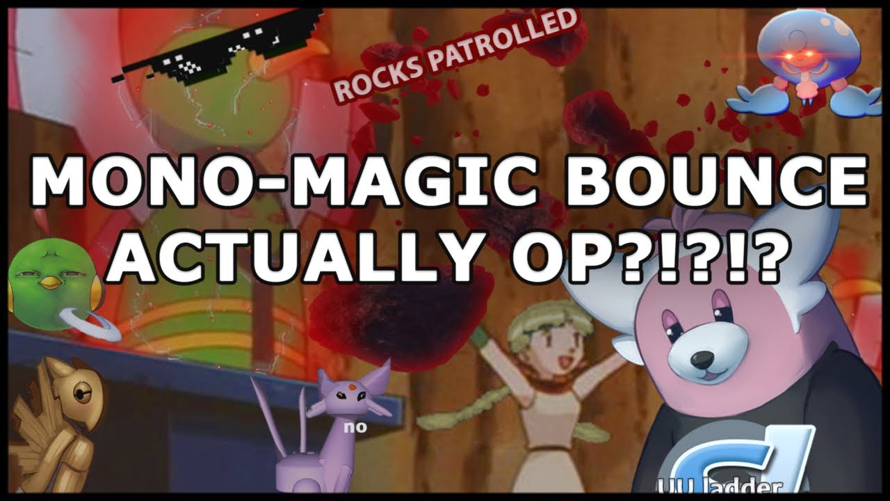 Mono-Magic Bounce vs High Ladder UU [Pokémon Sword & Shield]