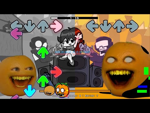 FNF Annoying Orange Sings Ugh | FNF Ugh But Every Turn a Different Skin Mod Is Used