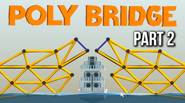 Poly Bridge Walkthrough Part 2 (no commentary) Gameplay