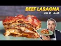 How to Make BEEF LASAGNA Like an Italian