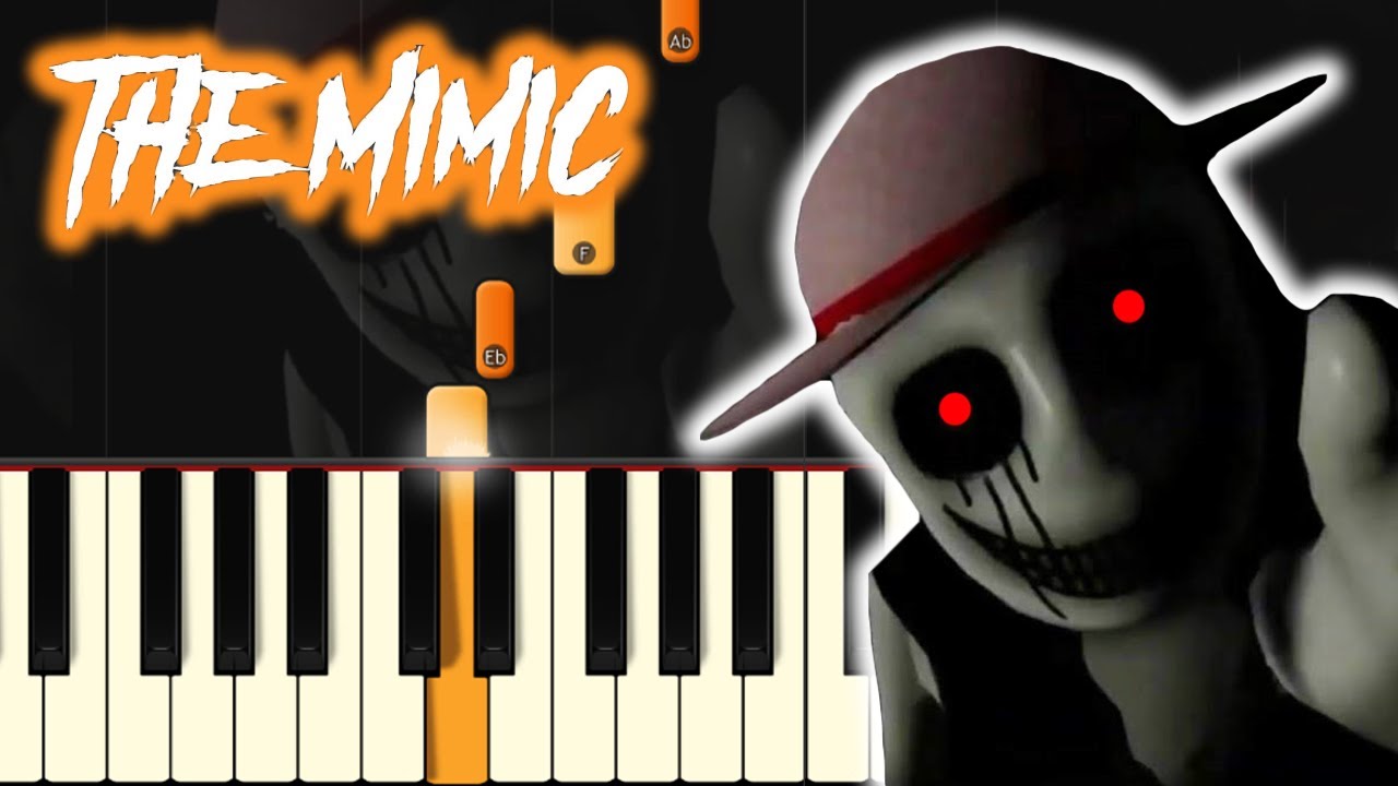 Pianthesia The Mimic Roblox Theme Sheet Music Piano Solo In C Minor Download Print Sku Mn0234313 - this is halloween roblox piano