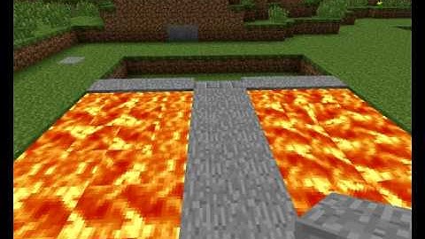 Minecraft - Piston Bridge Tutorial
