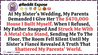At My Sister’s Wedding, My Parents Demanded I Give Her The $470,000 House I Built Myself...