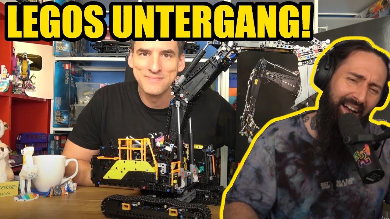 KATASTROPHALER! LEGO® Technic 42215 Volvo EC500 Bagger - Hakon reagiert auf @Held der Steine Inh. Thomas Panke