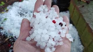 Freak Hail Storm Charlotte North Carolina 5-7-21