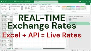 Live Currency Exchange Rates in Microsoft Excel Using API & Power Query #excelwithbrainbell #excel