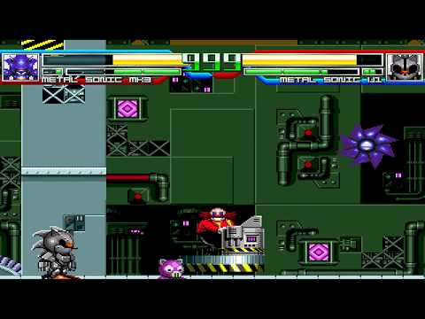 NICK54222 MUGEN: Mecha Sonic MK3 VS Silver Sonic
