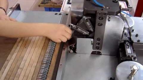 Semi-automatic Auto-lock #Slider_Assembly_Machine(5 parts, 4 points, Y or C shape needle) QLQ-017