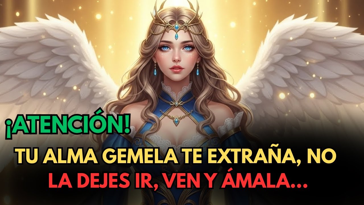 TU ALMA GEMELA TE RUEGA QUE VIVAS A SU LADO. TU AMOR YA TE LLAMA...