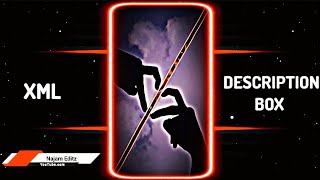 Kabhi Socha Na Tha Yeh Milo Door Hoga Saya  New Sad Xml  Xml File Alightmotion najameditz