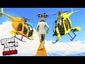 HELİKOPTERLER VS BİTMEYEN İMKANSIZ PARKUR !! - GTA 5 Online (FurkanYaman,Sesegel,Ümidi)