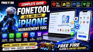 Transfer iPhone Data to PC & iPhone | Backup, Restore & WhatsApp Transfer | FoneTool | Free Fire screenshot 5