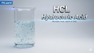 Pharmaceuticals inorganic chemistry.part4 Hydrochloride acid.(HCL). Hub of pharmacy knowledge 🎯💪