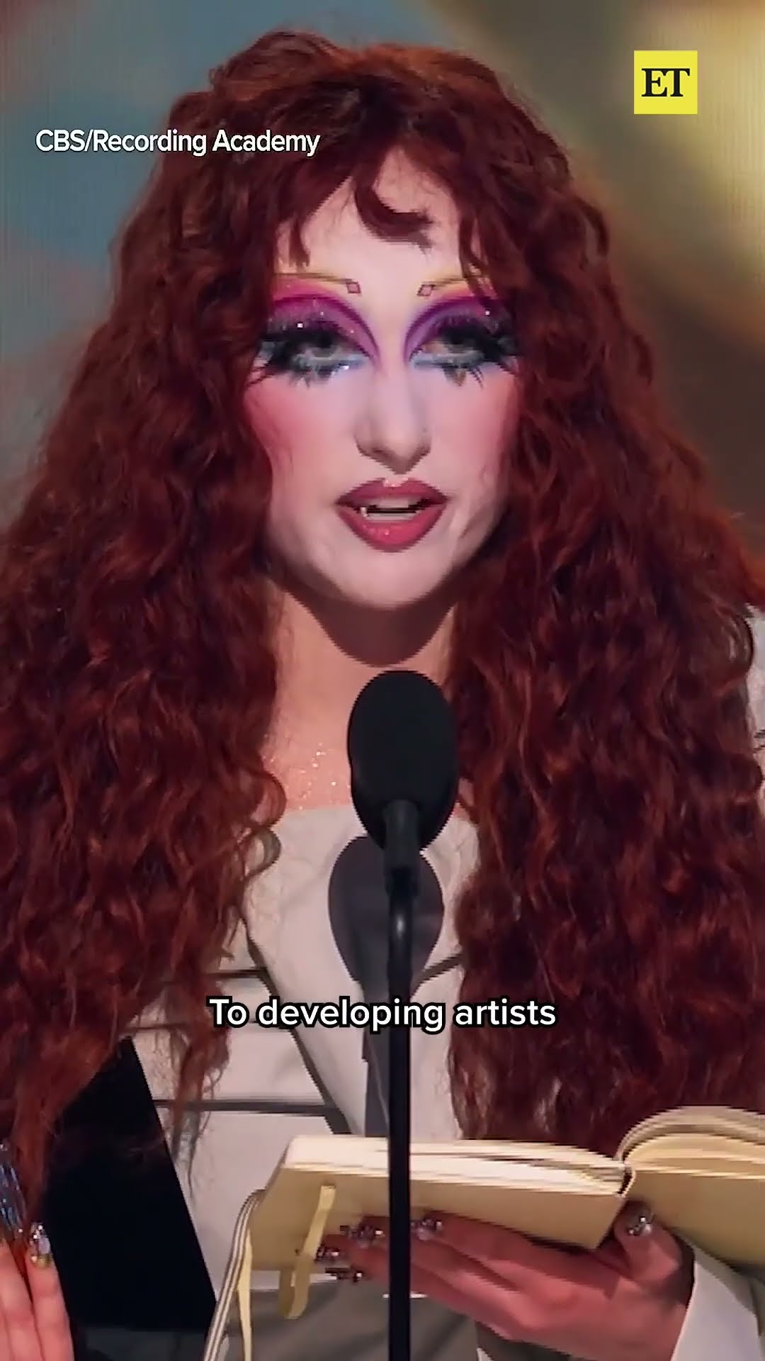 It's the rise of a midwestern princess! Chappell Roan takes home the #GRAMMY for Best New Artist! ?