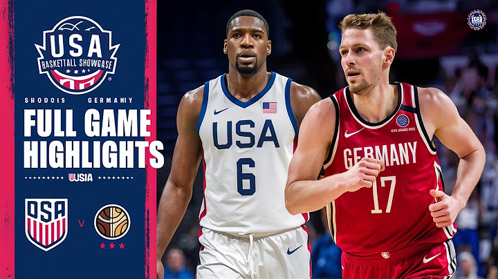 USA vs GERMANY | USAB SHOWCASE | FULL GAME HIGHLIGHTS | NBA USA | Basketball Tournament 2024