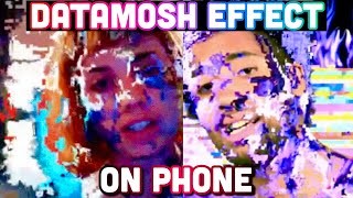 HOW TO DO DATAMOSH EFFECT ON iPHONE/ANDROID 👾 (Trippy Music Video Effect)