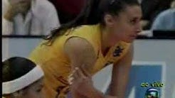 1.º SET BRA 0 X 3 ITA - VOLLEYBALL WORLD CUP 07