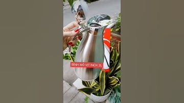 BÌNH INOX MỎ VỊT 2 LÍT🍵- Ứng dụng: Đựng cà phê, trà, sữa, nước uống… và bất kỳ thức uống nóng...