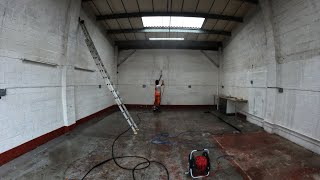 DEEP CLEANING An OLD & FILTHY Warehouse