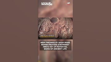 New findings by NASA Mars rover provide strongest hints yet of potential signs of ancient life