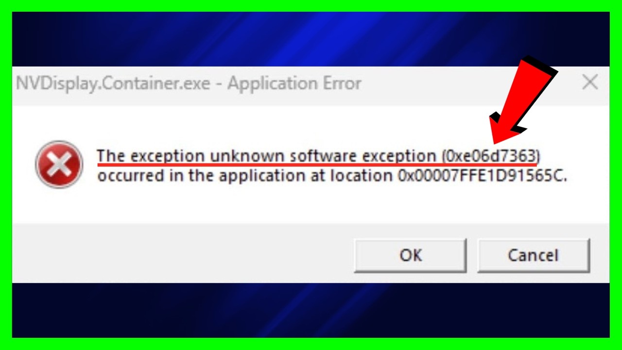 How to Fix Unknown Software Exception 0xc06d007e (2026 FIX) - YouTube