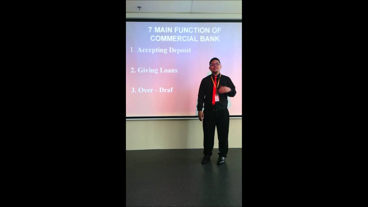 What are the function of commercial bank?