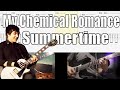 My Chemical Romance Summertime Guitar Cover With TAB (Frank Iero Ray Toro)