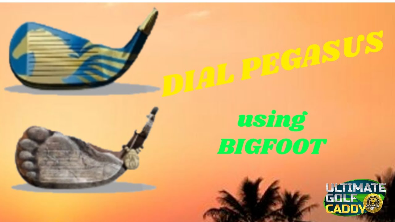 Ultimate Golf Caddy Dialling the PEGASUS with BIGFOOT! YouTube