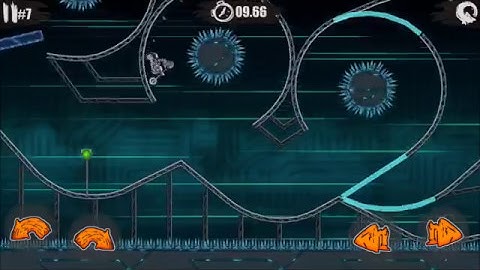 Moto X3M: Cyber World | Level 7 - 3 Stars Tutorial Walkthrough