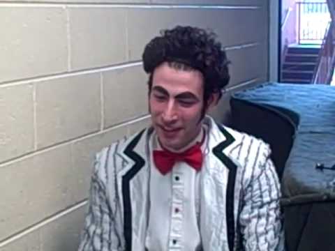 Backstage with Le Grand Cirque's clown Ricky Johnson