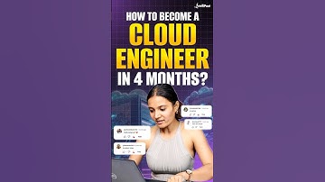 How to Become a Cloud Engineer in Just 10 Months!(Step-by-Step Guide) | Intellipaat #shorts #shorts