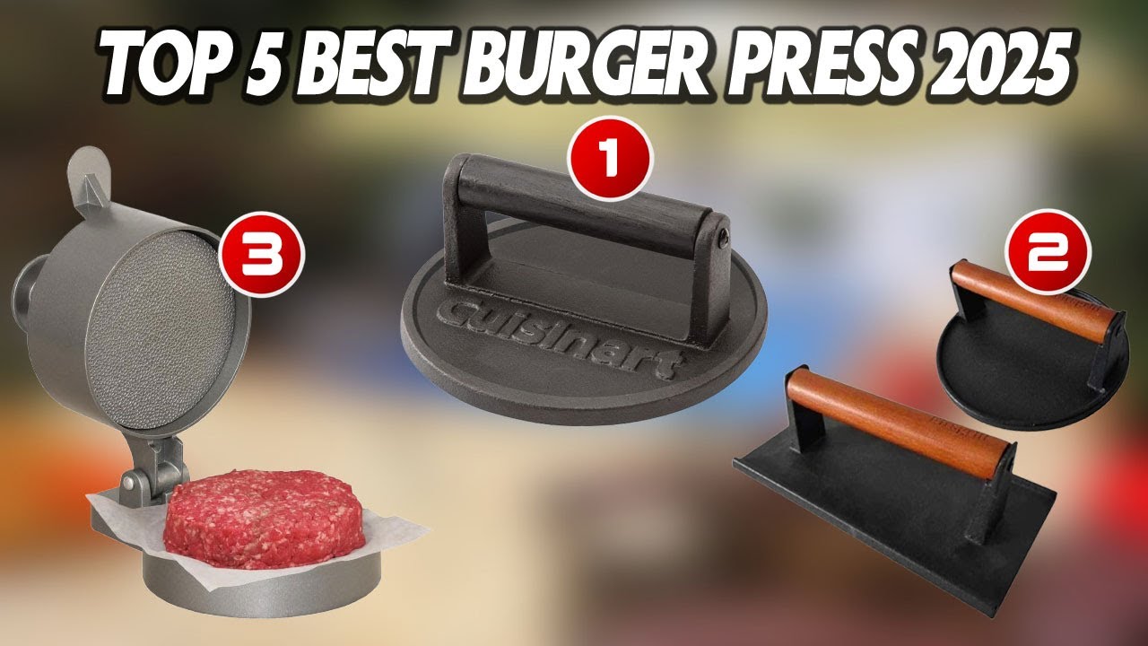 Top 5 Best Burger Press 2025 🏆 Which Burger Press Should You Buy in 2025