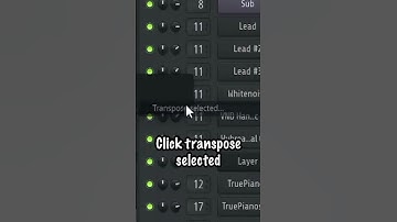 How to pitch an entire pattern!  #flstudio #musicproduction