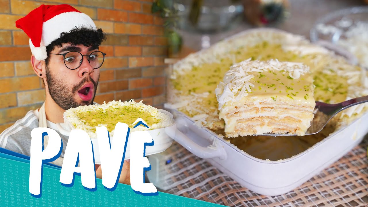 ESSA SOBREMESA VAI FAZER SUCESSO NA SUA CEIA DE NATAL | PAVÊ DE LIMÃO SIMPLES E FÁCIL