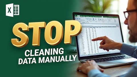 Automate Data Cleaning in Excel with Power Query | No More Manual Work! :