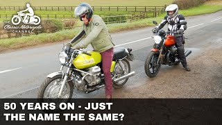 Moto Guzzi V7 - old vs new