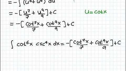 UBC Math 101 tutor Trig. Integrals 8 Video tutorial 67