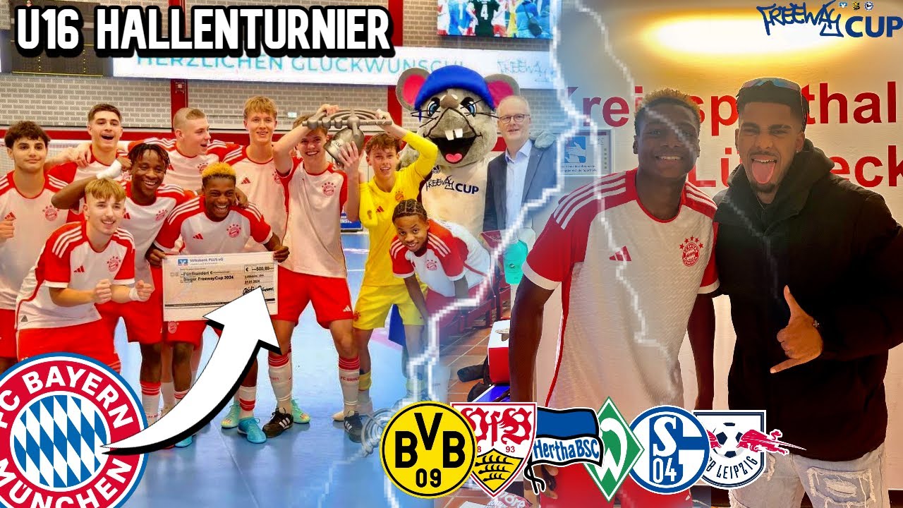 U16 AUSNAHME TALENTE VON BAYERN MÜNCHEN, DORTMUND,SCHALKE,VFB und Co. Zerstören FREEWAY CUP 🚨😱 