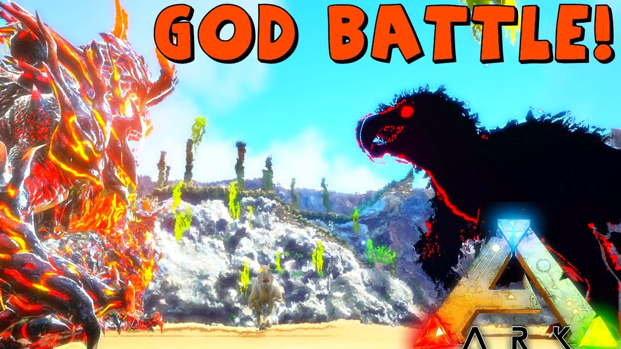 Ark Survival Evolved Genesis God Oblivion Vs Level 30m Dragon God Indominus Modded Gameplay Youtube